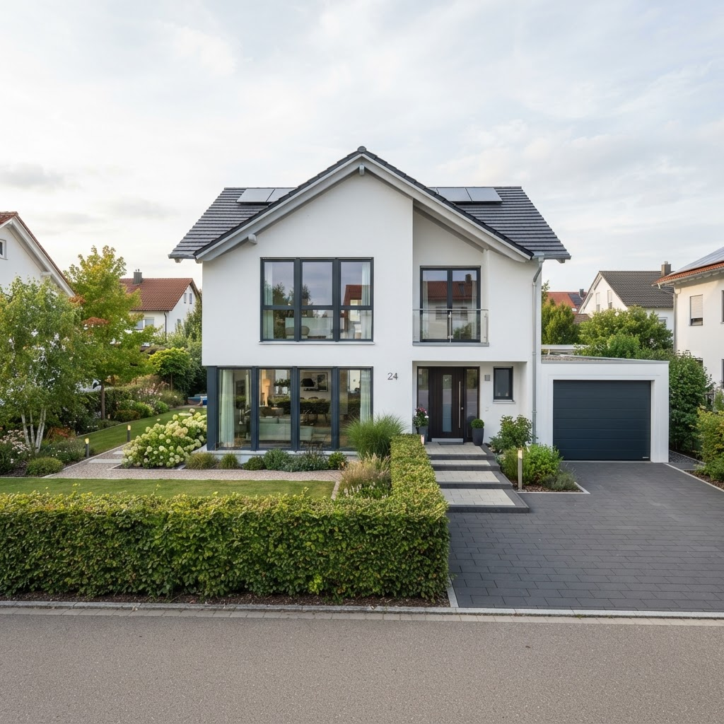Modernes Einfamilienhaus